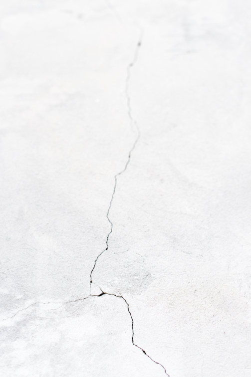 Broked cement texture